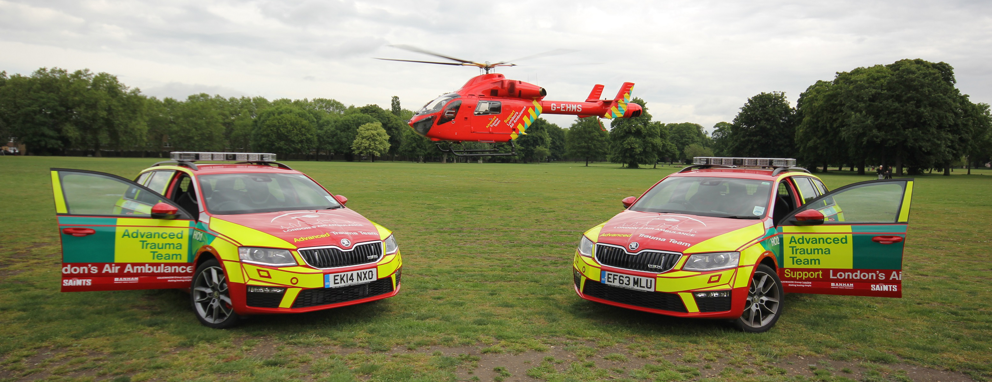 LAA Helicopter and Response Vehicle King's College London Emergency Medicine Society (KCLEMS)